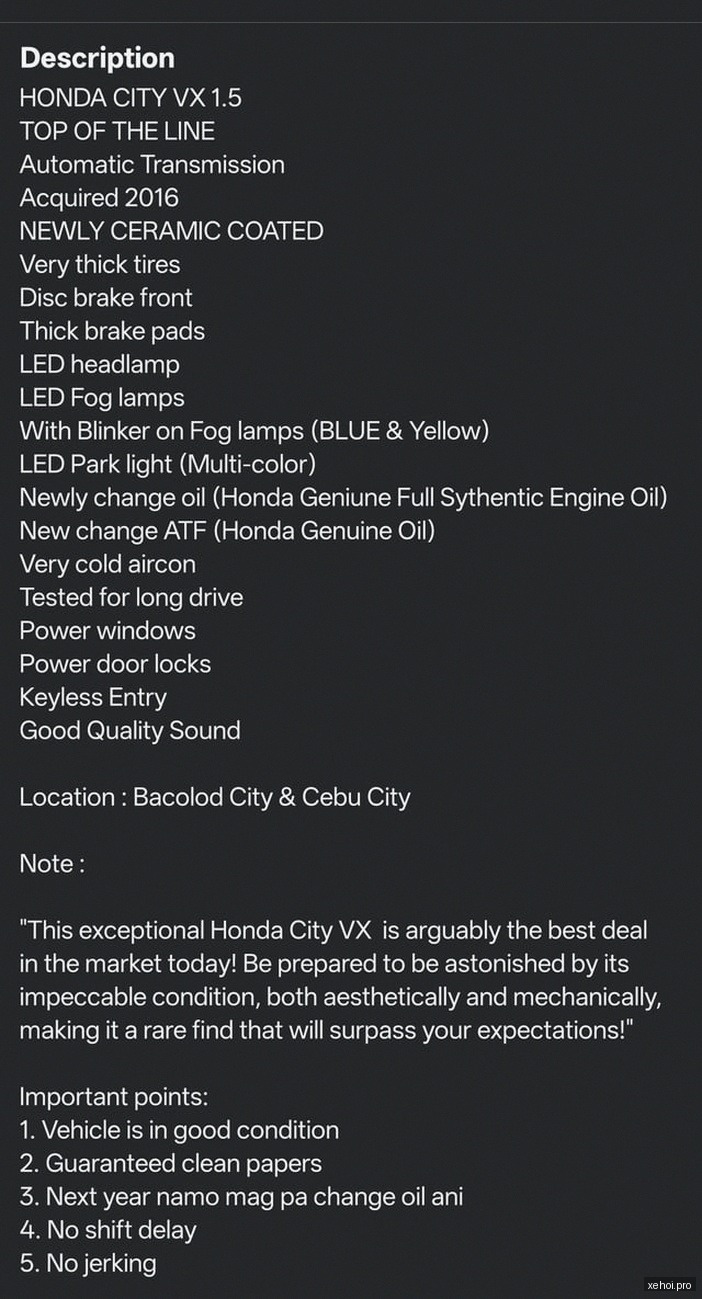 Honda City 1.5TOP - 2020
