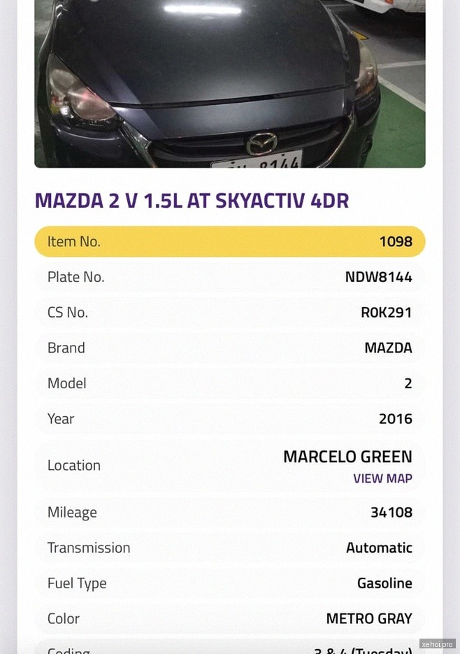 Mazda 2 1.5 AT - 2016
