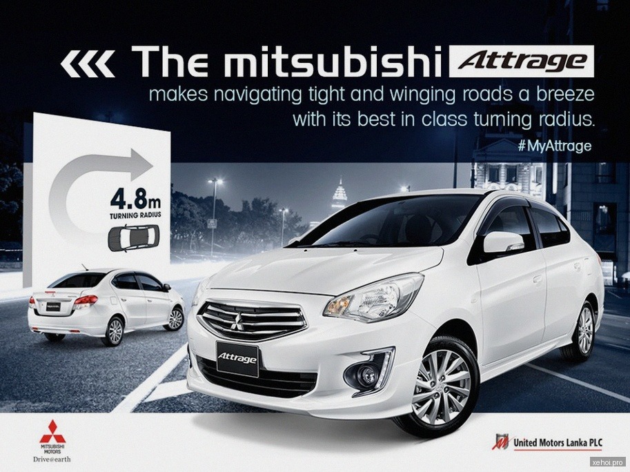 Mitsubishi Attrage 1.2 CVT - 2020