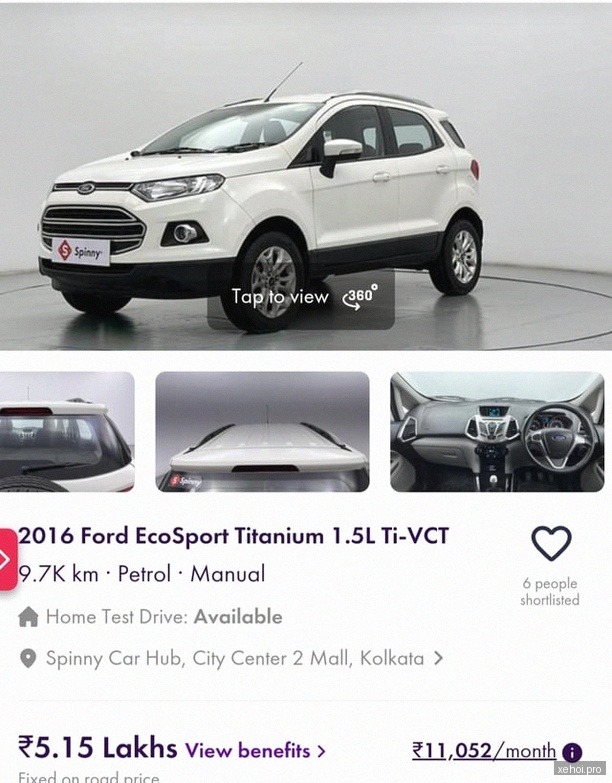 Ford EcoSport Titanium 1.5L AT - 2016