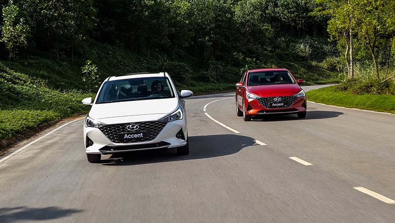 Ngoại thất Hyundai Accent mới năng động, linh hoạt hơn